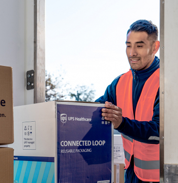 ASV pasta un kurjerpasta kompānija "United Parcel Service" (UPS).