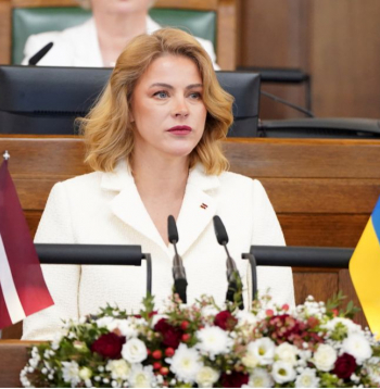 Ministru prezidente Evika Siliņa.