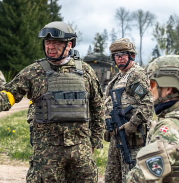 Militārās mācības Vidzemē. Karavīri. 