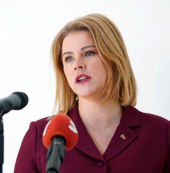 Ministru prezidente Evika Siliņa.