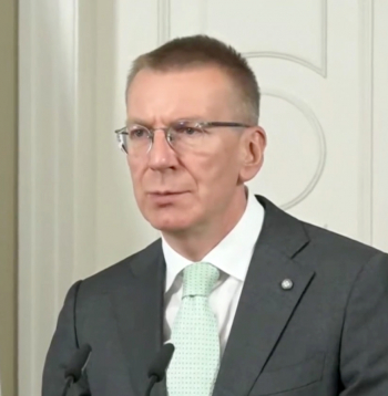 Valsts prezidents Edgars Rinkēvičs.