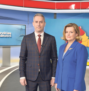 Jānis Geste un Ilze Dobele.