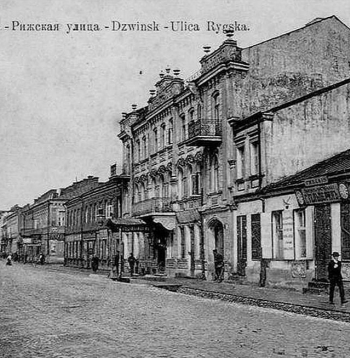 Daugavpils 20. gs. sākumā.