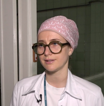 LOC krūts ķirurģijas nodaļas ķirurģe-onkoloģe Krista Arcimoviča.