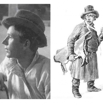 Eduards Brencēns (1885–1929) un viņa zīmētais Ķencis.