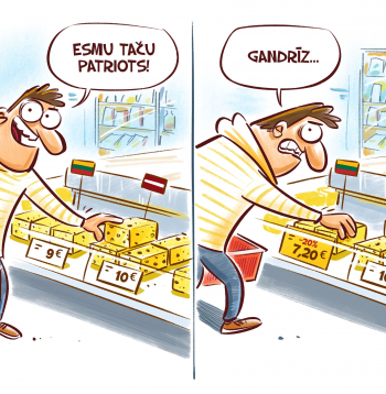 Zīmē Gatis Šļūka. Patriots