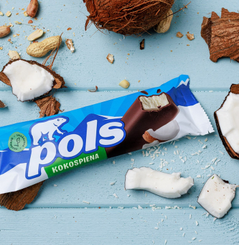 Jaunais vegānais saldējums.