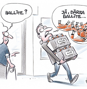 Dārza ballīte.