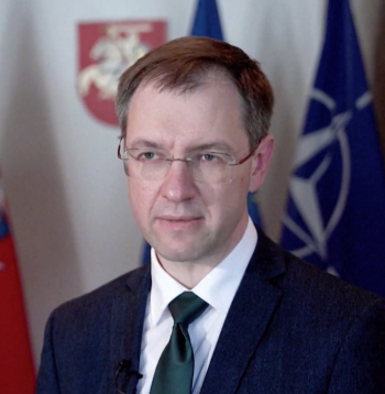 Lietuvas aizsardzības ministra vietnieks Karolis Aleksa.