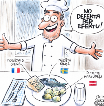 Zīmē Gatis Šļūka. No defekta par efektu