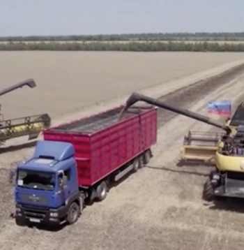 Krievija zog Ukrainas graudus.