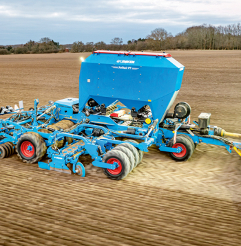 'Lemken Solitair PT' agregāts. 