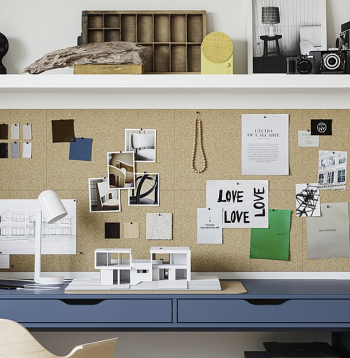 Noderīgs funkcionāls panelis pie sienas.