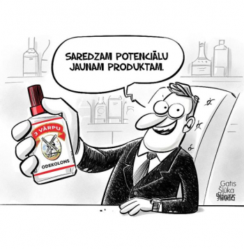 Zīmē Gatis Šļūka. Saredzam potenciālu jaunam produktam!