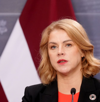 Ministru prezidente Evika Siliņa.