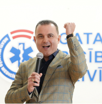 Veselības ministrs Hosams Abu Meri. 