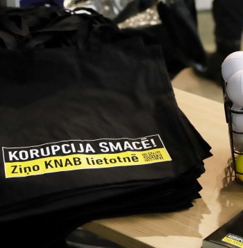 KNAB. Korupcija.