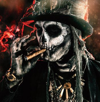 Vudū reliģijas ekstravagantais tēls – Barons Sestdiena.