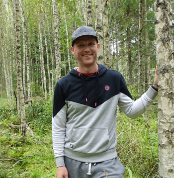 Meža īpašnieks Rinalds Elksnis.