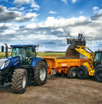 'New Holland Forage Power' darbībā.