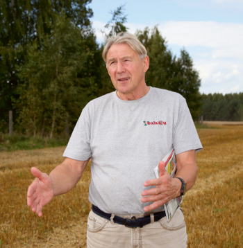Ivars Ādamsons: "Saimnieki, kuri augus labi baroja, aizvadītajā sezonā izaudzēja labu ražu. Vien daba neļauj to novākt."