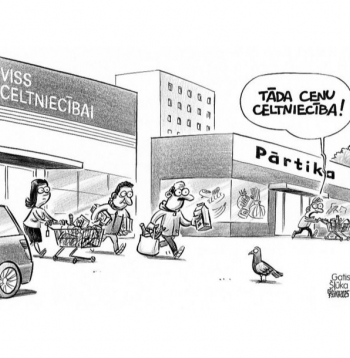 Zīmē Gatis Šļūka. Tāda cenu celtniecība!