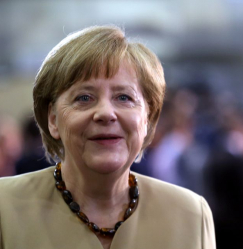 Angela Merkele.