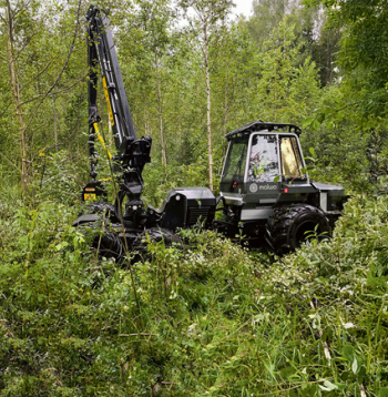 LVM turpina inovāciju ieviešanu meža apsaimniekošanā, uzsākot jaunaudžu kopšanu ar kompaktiem jeb nelieliem harvesteriem.