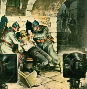 Moku kambaris Lubjankas cietumā 1938. gadā.