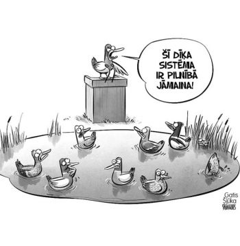 Zīmē Gatis Šļūka. Šī dīķa sistēma ir pilnībā jāmaina! 