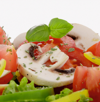 Saldskābās sēnes ar dārzeņiem. Saldskābās sēnes ar dārzeņiem.