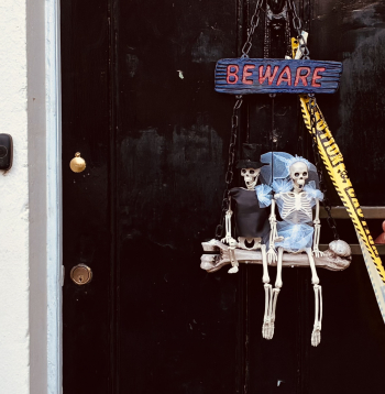 Halovīns. Dekorācijas. Londona.