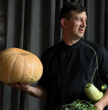 "H.E. Vanadziņš" šefpavārs Edgars Rubenis. 