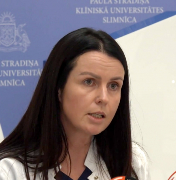 PSKUS Plaušu slimību un torakālās ķirurģijas centra vadītāja pienākumu izpildītāja Zaiga Kravale.