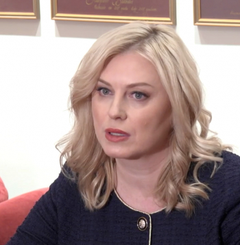 Satversmes tiesas priekšsēdētāja Irēna Kucina.