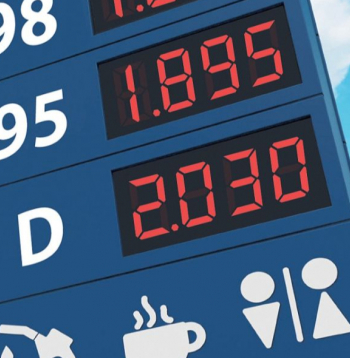 Skaitlis 2030 – vai tas ir gads vai cena? Ar šodienas cenām dīzeļdegviela 2030. gadā tik tiešām varētu maksāt 2,030 eiro.