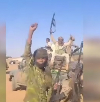 Arābu kaujinieku grupa RSF.