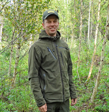 Mežsaimnieks Atis Poga.