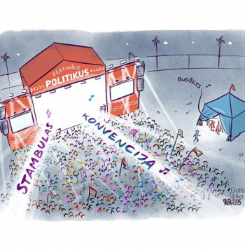 Zīmē Gatis Šļūka. Festivāls "Politikus"