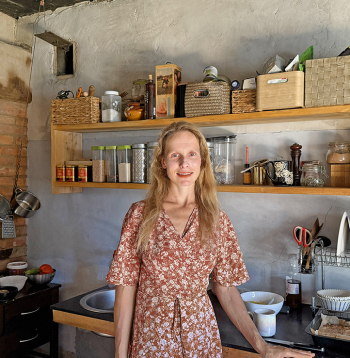 "Atpūtu" saimniece Katrīna Jaunslaviete-Kipure.