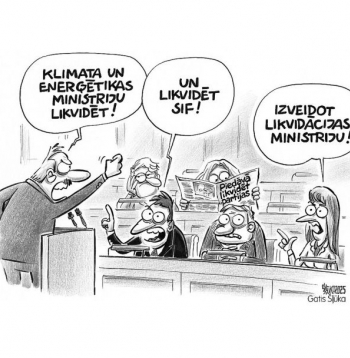 Zīmē Gatis Šļūka. Izveidot Likvidācijas ministriju!