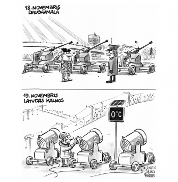 Lielgabali gatavi. Lielgabali gatavi.