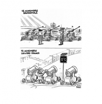 Zīmē Gatis Šļūka. Gatavojas ražot sniegu! Zīmē Gatis Šļūka. Gatavojas ražot sniegu!