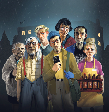 Audiodetektīvseriāls "Plānās sienas".