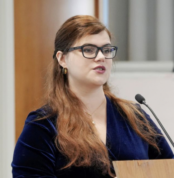 Klimata un enerģētikas ministrijas valsts sekretāre Līga Kurevska.