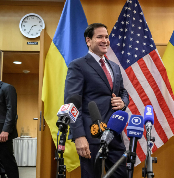 ASV valsts sekretārs Marko Rubio.