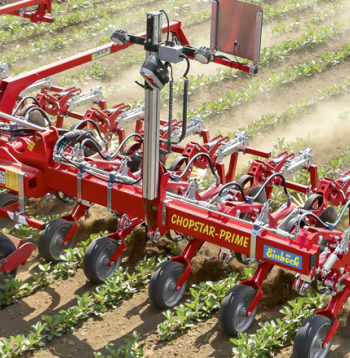 'Einböck un Claas E-Systems Smart-Hill' sistēma.