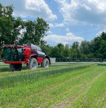 'Horsch BoomControl' darbībā.