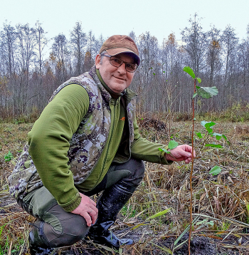 Mežsaimnieks Silvers Strups.