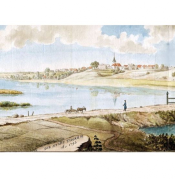 Tukums J. K. Broces zīmējumā 1792. gadā.